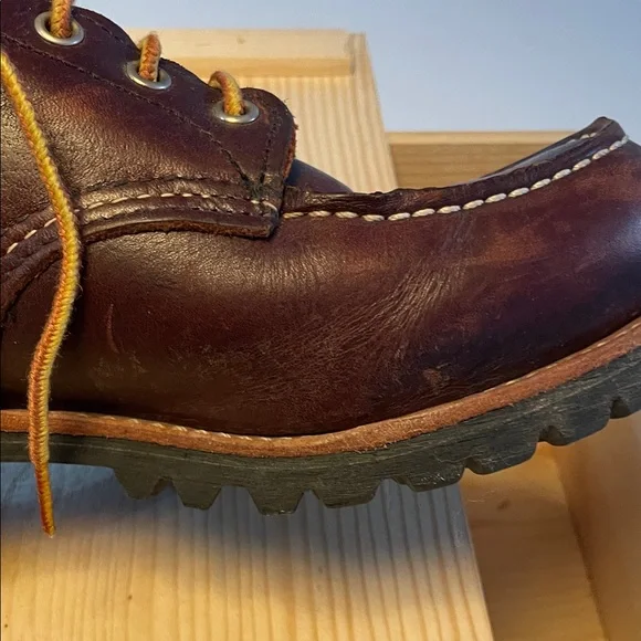 Red Wing roughneck Moc toe boot - Picture 7 of 10